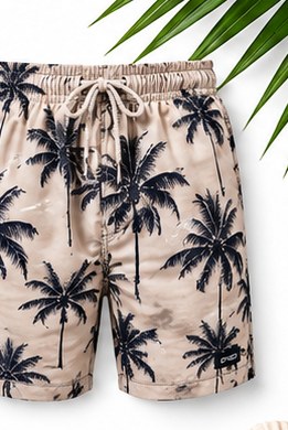 Bermuda Bege Folhas